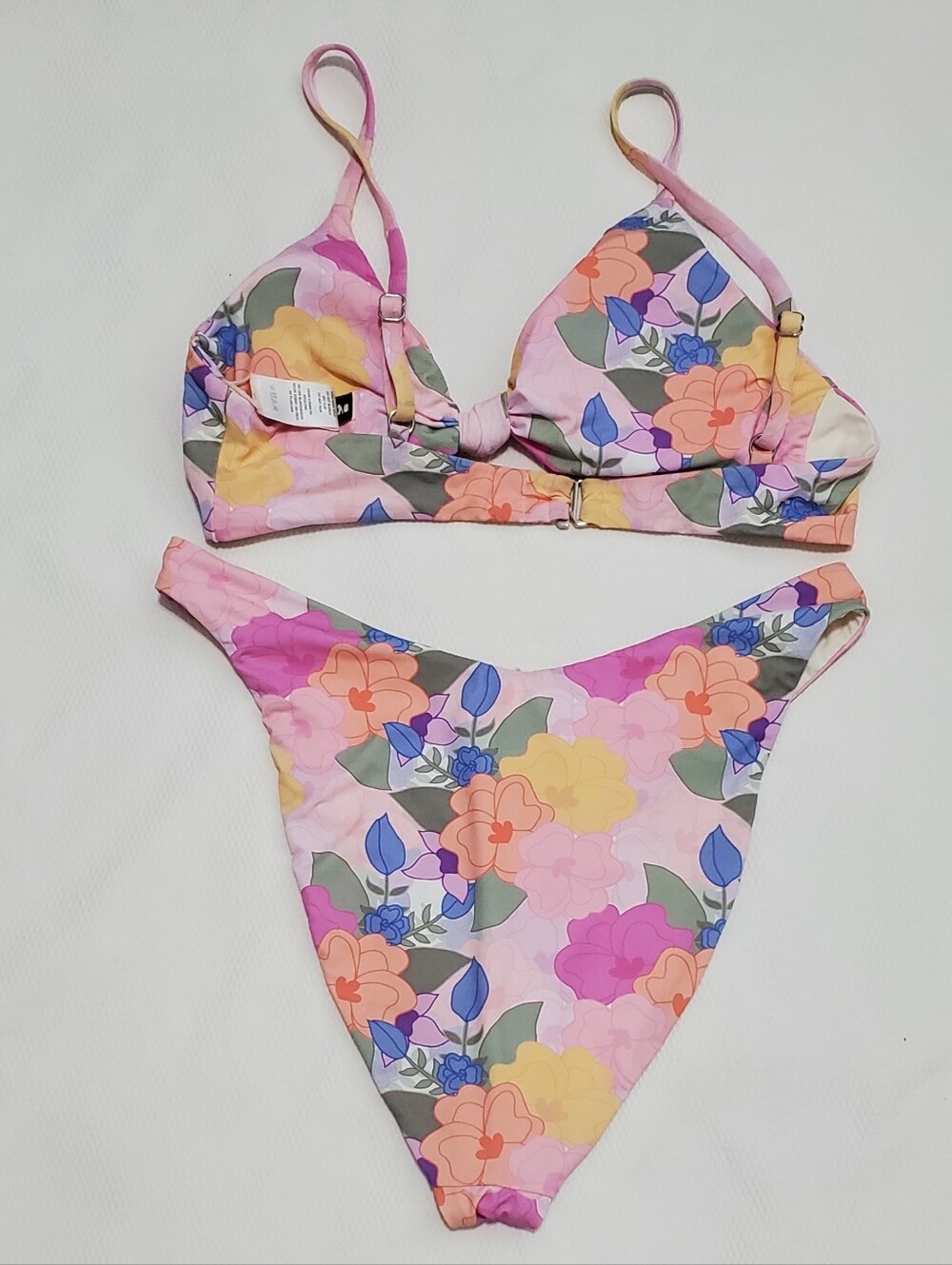 Dippin Daisy Zen Garden Floral Bikini Size Medium - Picture 6 of 10